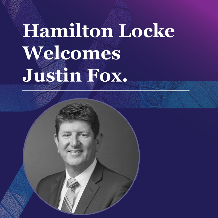 Hamilton Locke Welcomes Justin Fox